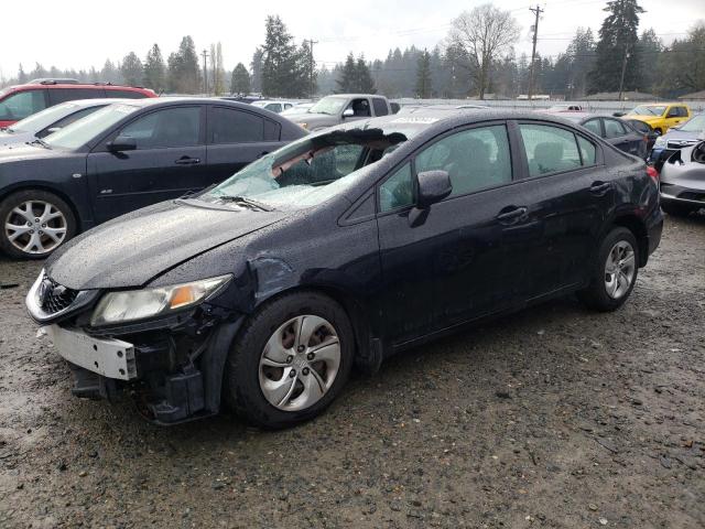 HONDA CIVIC LX 2013 with VIN 19XFB2F54DE238689 - Photo from auction
