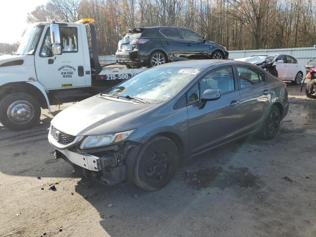 Photo 1 from auction – 2013 HONDA CIVIC LX with VIN 19XFB2F56DE257793