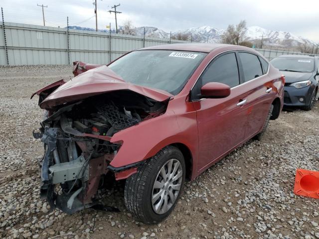NISSAN SENTRA S 2016 with VIN 3N1AB7AP7GL648230 - Photo from auction