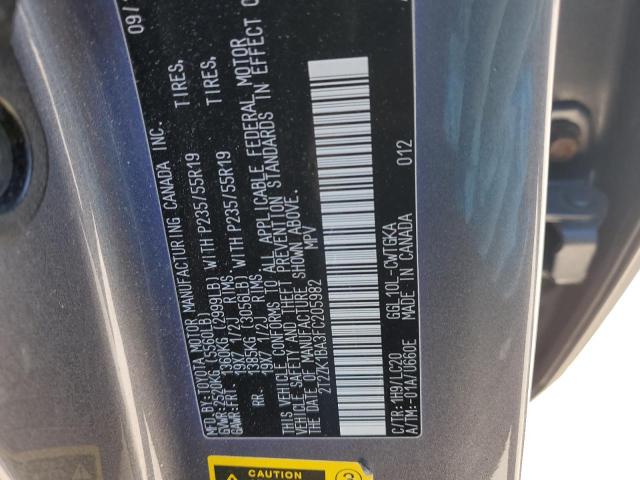Photo 14 from auction – 2015 LEXUS RX 350 with VIN 2T2ZK1BA3FC205982