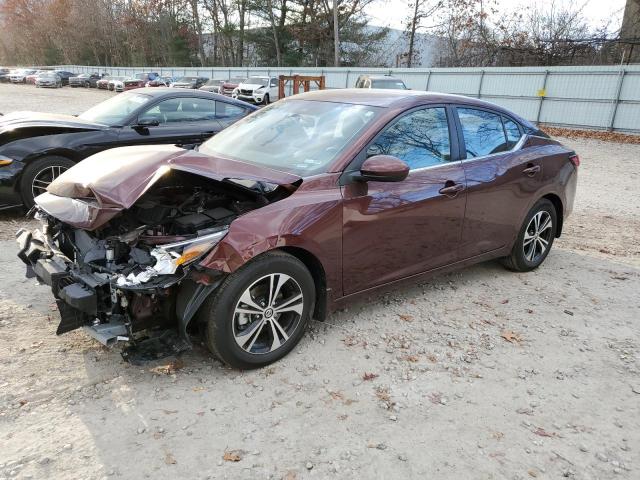 NISSAN SENTRA SV 2023 with VIN 3N1AB8CV3PY267902 - Photo from auction