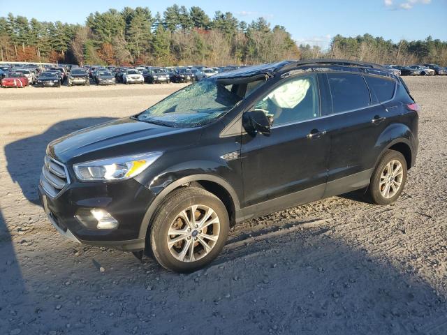 FORD ESCAPE SE 2018 with VIN 1FMCU9GD7JUD13485 - Photo from auction