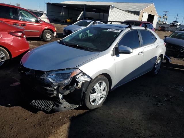 TOYOTA COROLLA L 2015 with VIN 2T1BURHE7FC475497 - Photo from auction