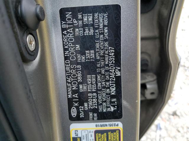 Photo 14 from auction – 2013 KIA SOUL + with VIN KNDJT2A64D7531497