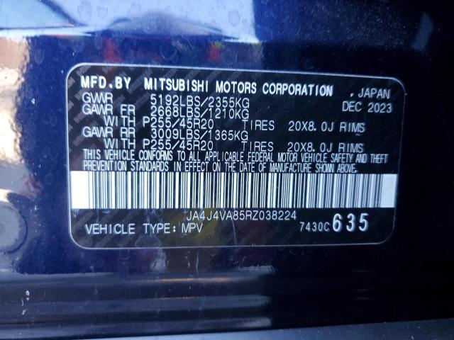 Photo 14 from auction – 2024 MITSUBISHI OUTLANDER with VIN JA4J4VA85RZ038224