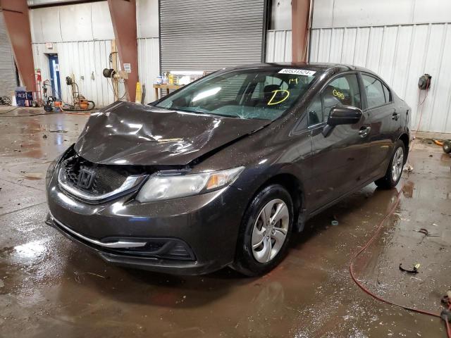 HONDA CIVIC LX 2014 with VIN 2HGFB2F55EH537745 - Photo from auction