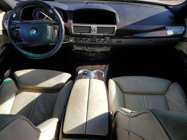 Photo 8 from auction – 2007 BMW 750 I with VIN WBAHL83507DT11072