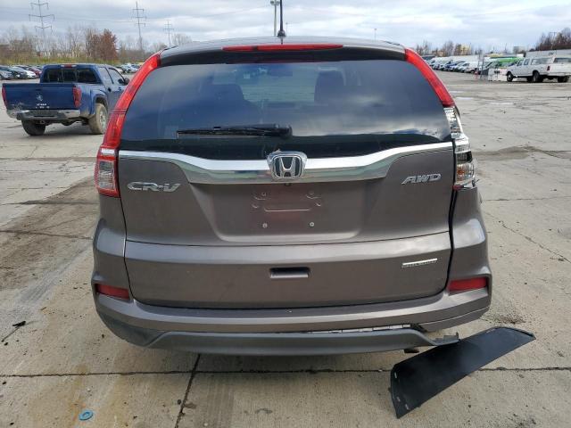 Photo 6 from auction – 2016 HONDA CR-V SE with VIN 5J6RM4H48GL014841