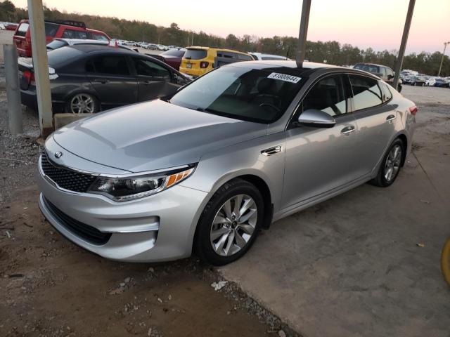 KIA OPTIMA EX 2018 with VIN 5XXGU4L39JG237764 - Photo from auction
