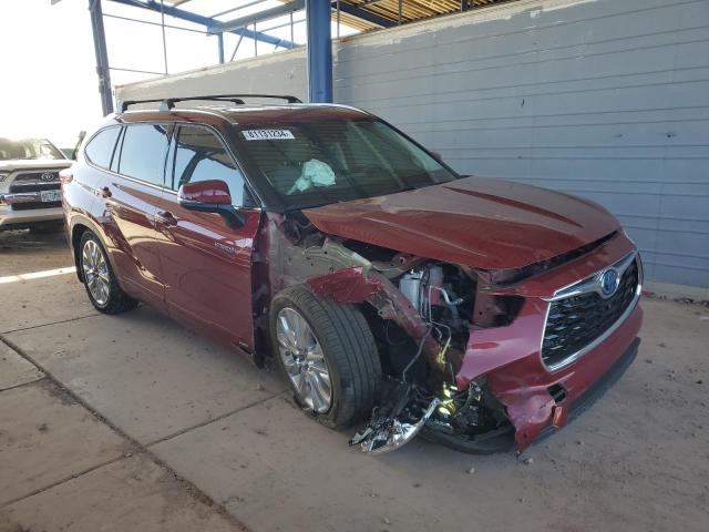 Photo 4 from auction – 2021 TOYOTA HIGHLANDER with VIN 5TDXBRCH1MS068647