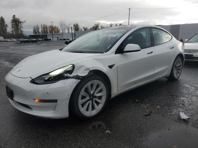 TESLA MODEL 3 2022 with VIN 5YJ3E1EA5NF187802 - Photo from auction