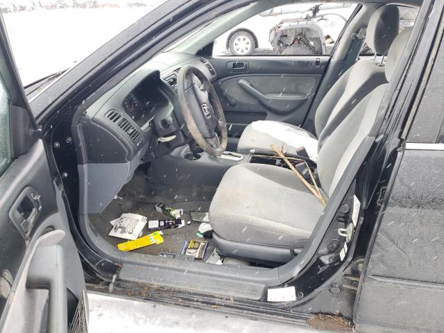 Photo 7 from auction – 2002 HONDA CIVIC DX with VIN 2HGES16402H934109