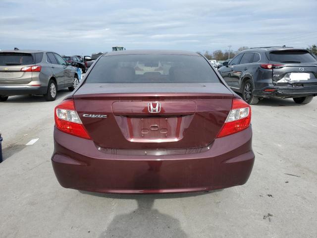 Photo 6 from auction – 2012 HONDA CIVIC LX with VIN 19XFB2F55CE352246