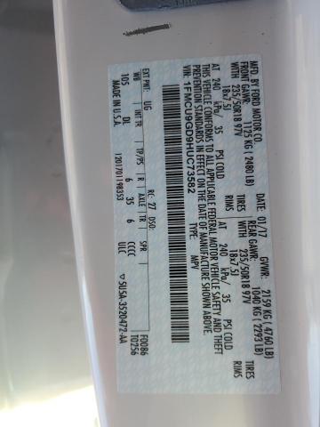 Photo 14 from auction – 2017 FORD ESCAPE SE with VIN 1FMCU9GD9HUC73582