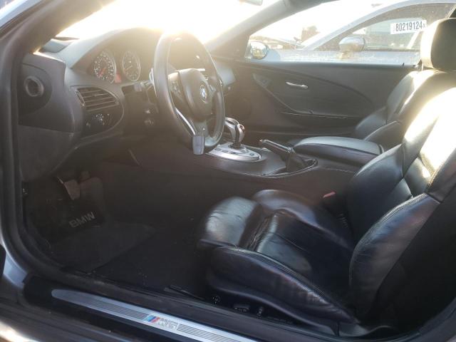 Photo 7 from auction – 2007 BMW M6 with VIN WBSEK93507CY78265