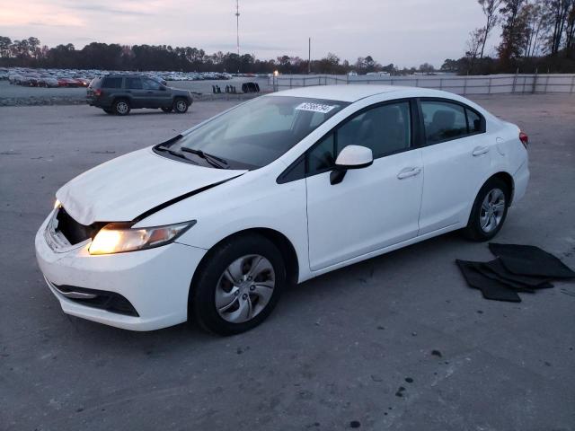 Photo 1 from auction – 2013 HONDA CIVIC LX with VIN 19XFB2F58DE091034