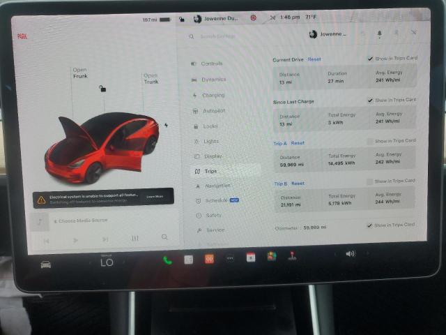 Photo 9 from auction – 2019 TESLA MODEL 3 with VIN 5YJ3E1EA9KF361690