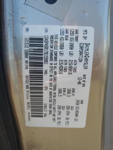 Photo 14 from auction – 2007 DODGE CARAVAN SX with VIN 1D4GP45R17B159961