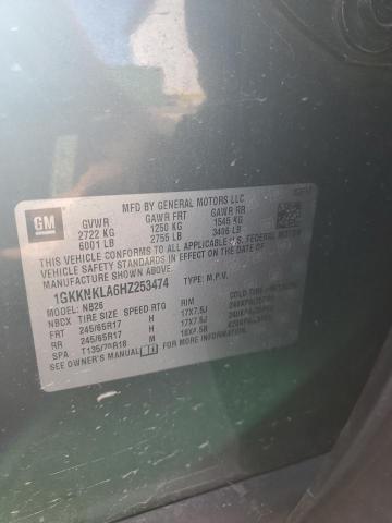 Photo 14 from auction – 2017 GMC ACADIA SLE with VIN 1GKKNKLA6HZ253474