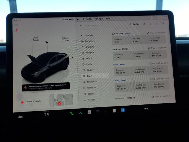 Photo 9 from auction – 2022 TESLA MODEL Y with VIN 7SAYGDEE0NA017917