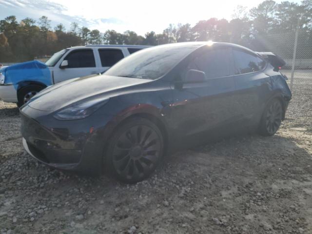 TESLA MODEL Y 2024 with VIN 7SAYGDEF3RA323556 - Photo from auction