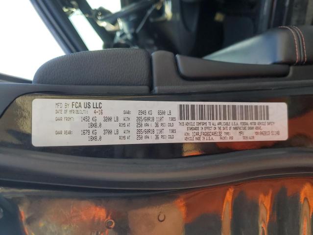 Photo 14 from auction – 2016 JEEP GRAND CHER with VIN 1C4RJFAG8GC405132