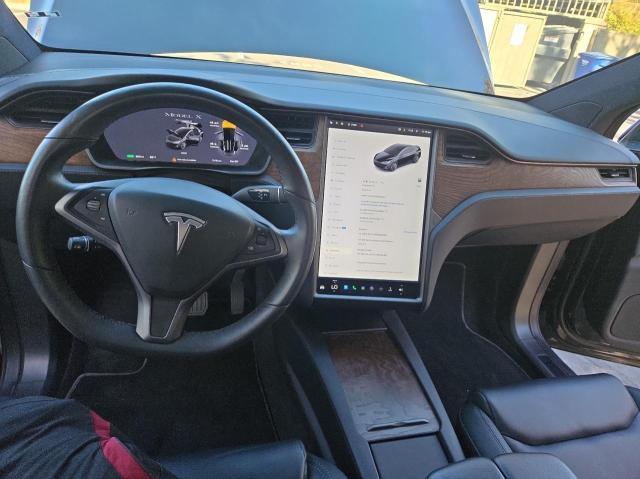 Photo 9 from auction – 2021 TESLA MODEL X with VIN 5YJXCDE27MF321497
