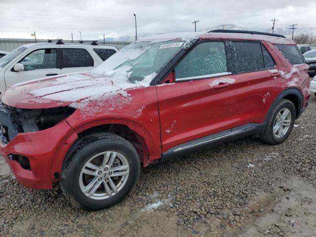 FORD EXPLORER X 2020 with VIN 1FMSK8DH3LGC90825 - Photo from auction