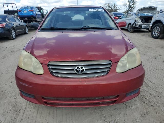 Photo 5 from auction – 2003 TOYOTA COROLLA CE with VIN JTDBR32E930047749