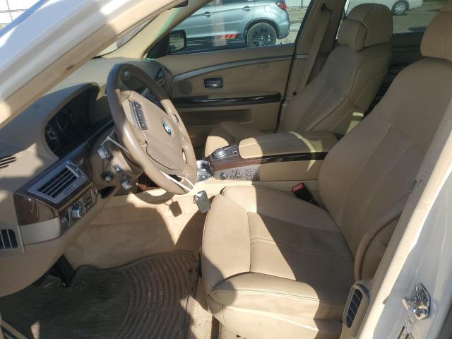 Photo 7 from auction – 2007 BMW 750 with VIN WBAHN83597DT75248