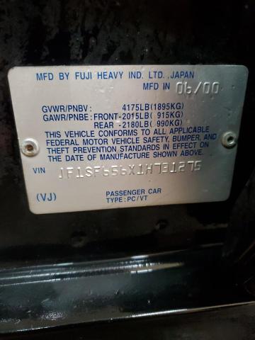 Photo 14 from auction – 2001 SUBARU FORESTER S with VIN JF1SF656X1H731275