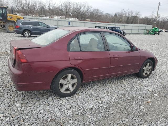 Photo 3 from auction – 2004 HONDA CIVIC EX with VIN 2HGES26724H615314
