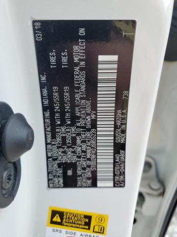 Photo 14 from auction – 2018 TOYOTA HIGHLANDER with VIN 5TDDZRFH2JS855239