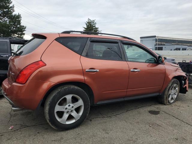 Photo 3 from auction – 2005 NISSAN MURANO SL with VIN JN8AZ08W95W400960