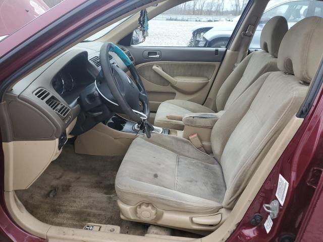 Photo 7 from auction – 2004 HONDA CIVIC EX with VIN 2HGES26724H615314