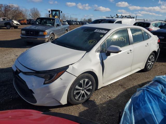 TOYOTA COROLLA LE 2022 with VIN JTDEAMDE7N3004455 - Photo from auction
