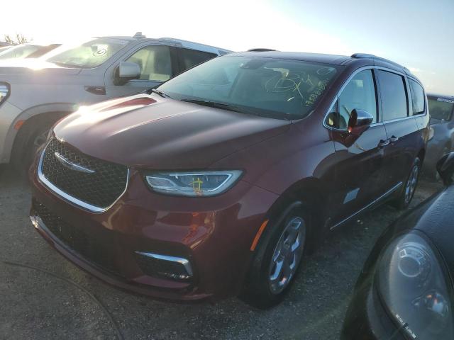CHRYSLER PACIFICA L 2021 with VIN 2C4RC3GG1MR557479 - Photo from auction