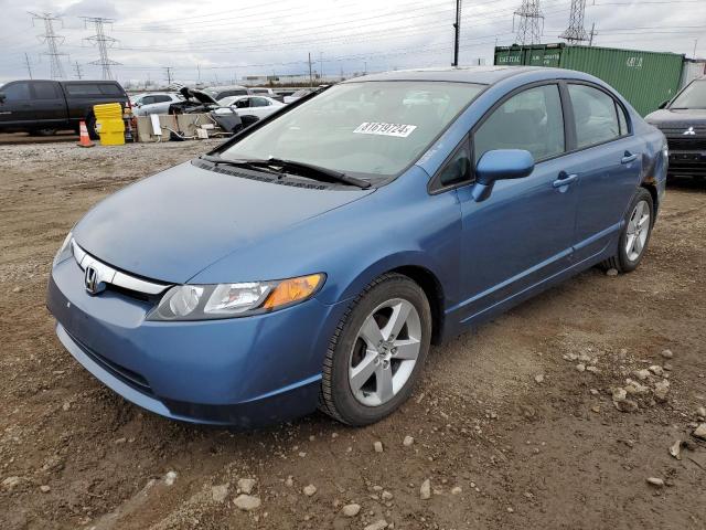HONDA CIVIC EX 2006 with VIN 1HGFA16886L047487 - Photo from auction