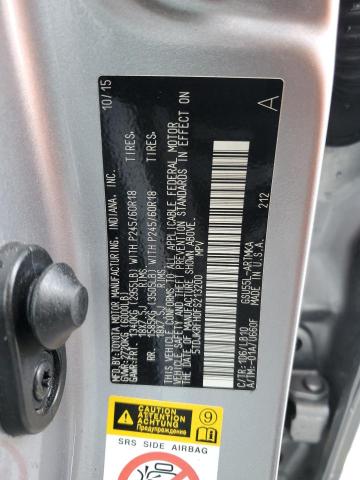 Photo 14 from auction – 2015 TOYOTA HIGHLANDER with VIN 5TDJKRFH0FS213200