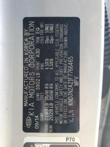 Photo 14 from auction – 2015 KIA SOUL with VIN KNDJN2A21F7766465