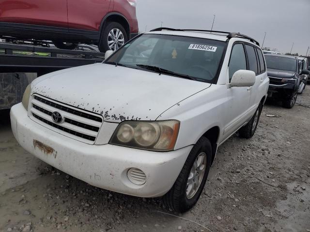 TOYOTA HIGHLANDER 2002 with VIN JTEGF21A220035055 - Photo from auction