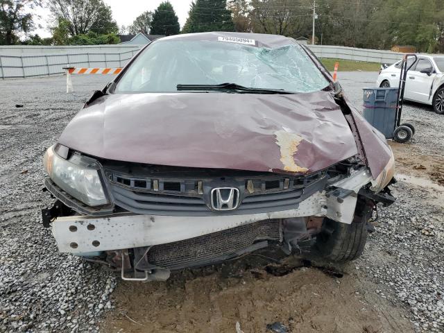Photo 5 from auction – 2012 HONDA CIVIC LX with VIN 2HGFB2F50CH551727