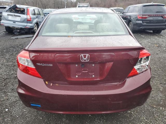 Photo 6 from auction – 2012 HONDA CIVIC EX with VIN 19XFB2F80CE029720