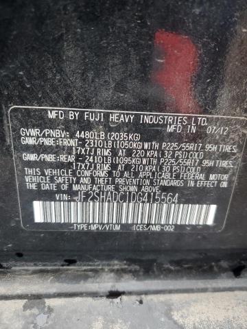Photo 14 from auction – 2013 SUBARU FORESTER 2 with VIN JF2SHADC1DG415564