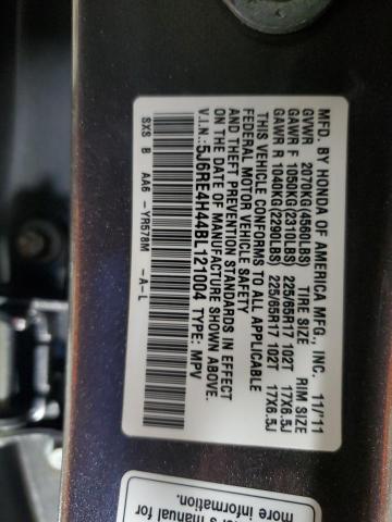 Photo 14 from auction – 2011 HONDA CR-V SE with VIN 5J6RE4H44BL121004