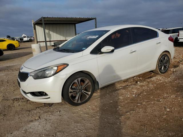 KIA FORTE EX 2014 with VIN KNAFX4A83E5100831 - Photo from auction