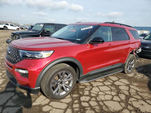 FORD EXPLORER X 2022 with VIN 1FMSK8DH0NGA05999 - Photo from auction