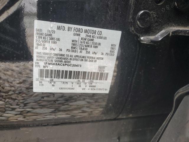 Foto 14 de la subasta – 2023 FORD EXPLORER P con VIN 1FM5K8AC6PGC20473