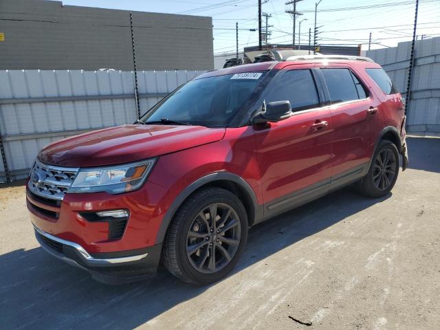 FORD EXPLORER X 2018 with VIN 1FM5K7D8XJGC28665 - Photo from auction