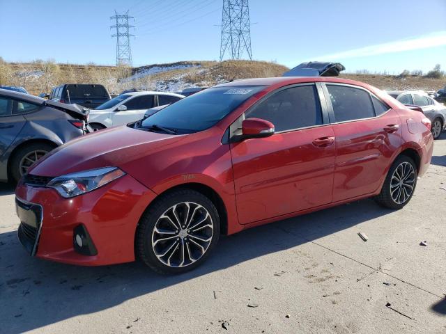 TOYOTA COROLLA S 2016 with VIN 2T1BURHE0GC595384 - Photo from auction
